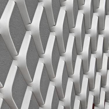 1係噴塗幙牆裝飾鋁闆網40*80孔